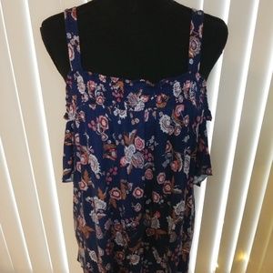 Maurice's Floral Top/Tunic - Plus Size